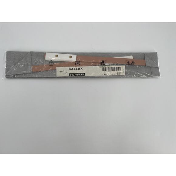 Ikea Kallax Hanging Organizer Leather Gray Fabric 603.450.75 Expedit Insert - Picture 1 of 4
